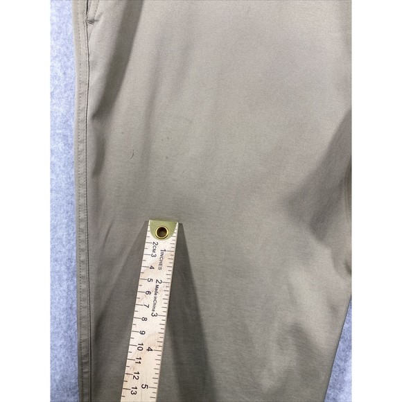 Nike Dri Fit Pants 32x30 (34x29) Mens Golf Performance Stretch Lightweight Beige - Picture 4 of 15